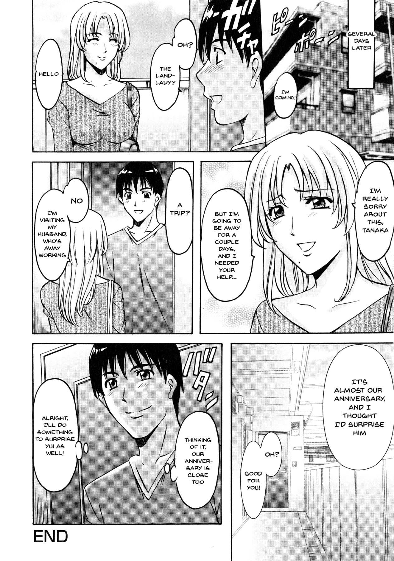 Hentai Manga Comic-A Seductive Older Woman's Apartment-Read-126